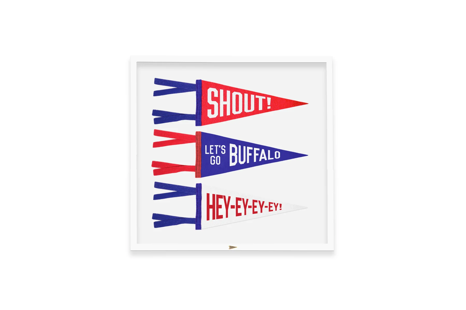 Framed Buffalo Mini Pennants - Image 4