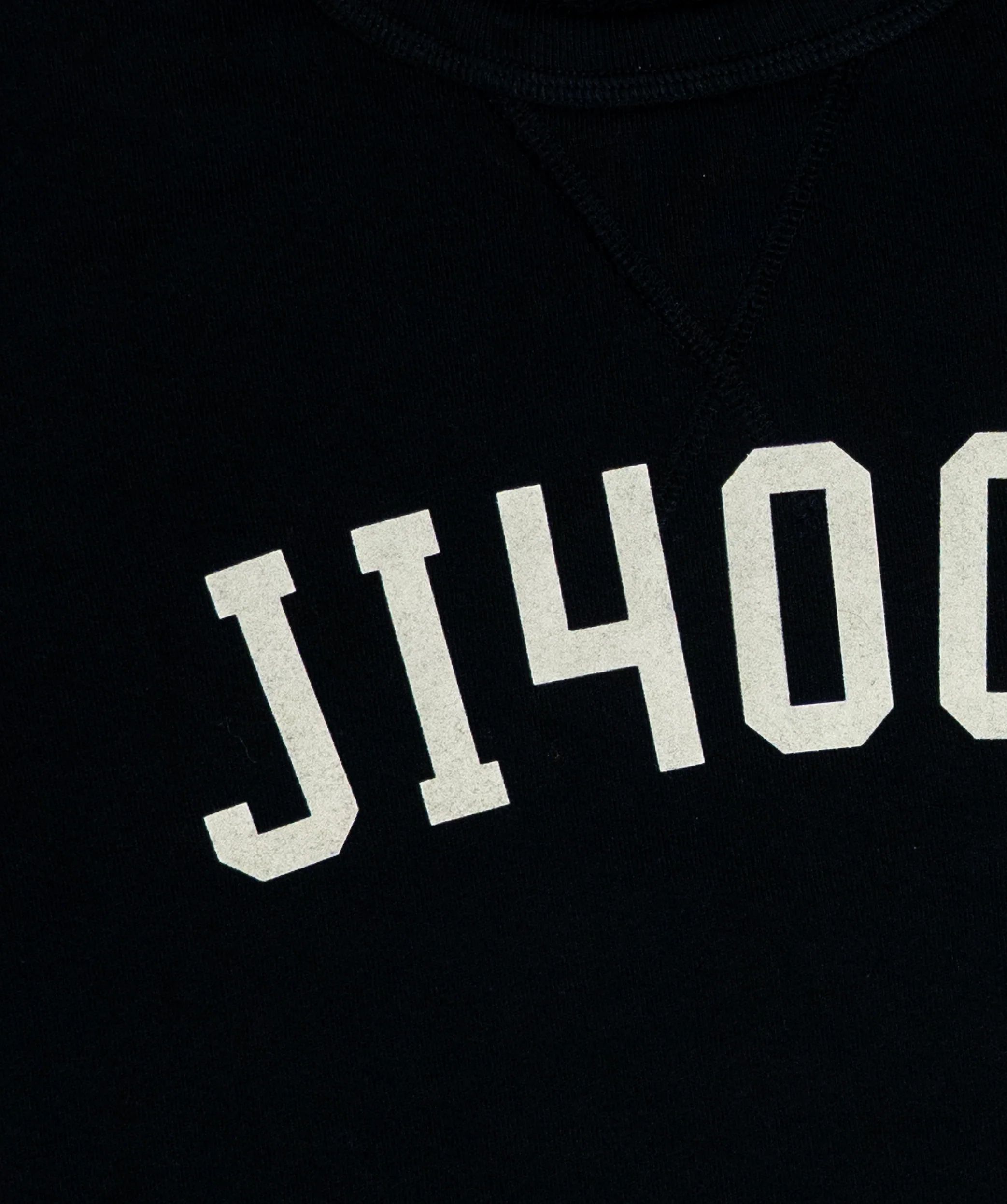 JI400U Flocked Crewneck • Jason Isbell x Oxford Pennant - Image 3