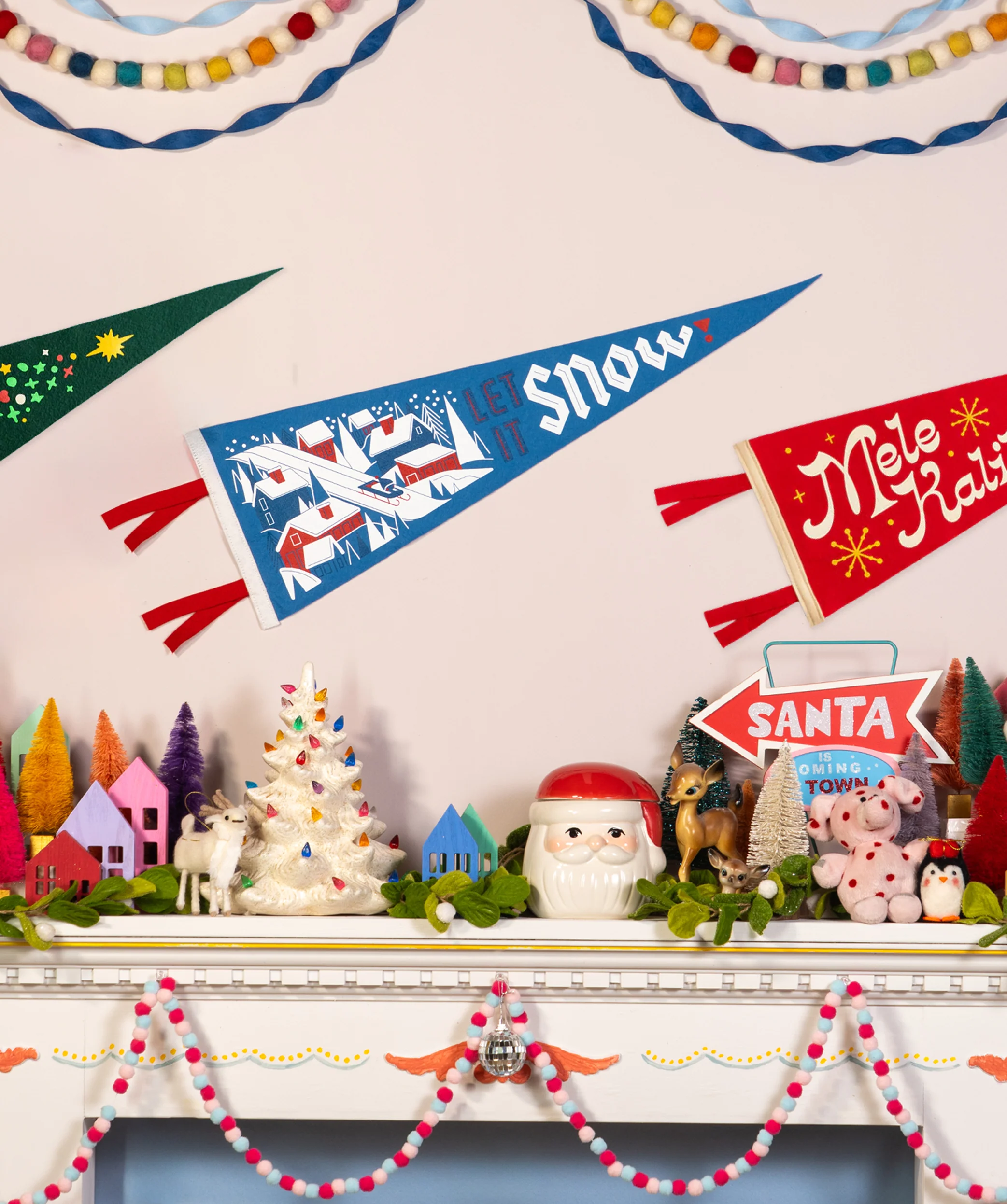 Let It Snow! Pennant • Invisible Creature x Oxford Pennant - Image 4