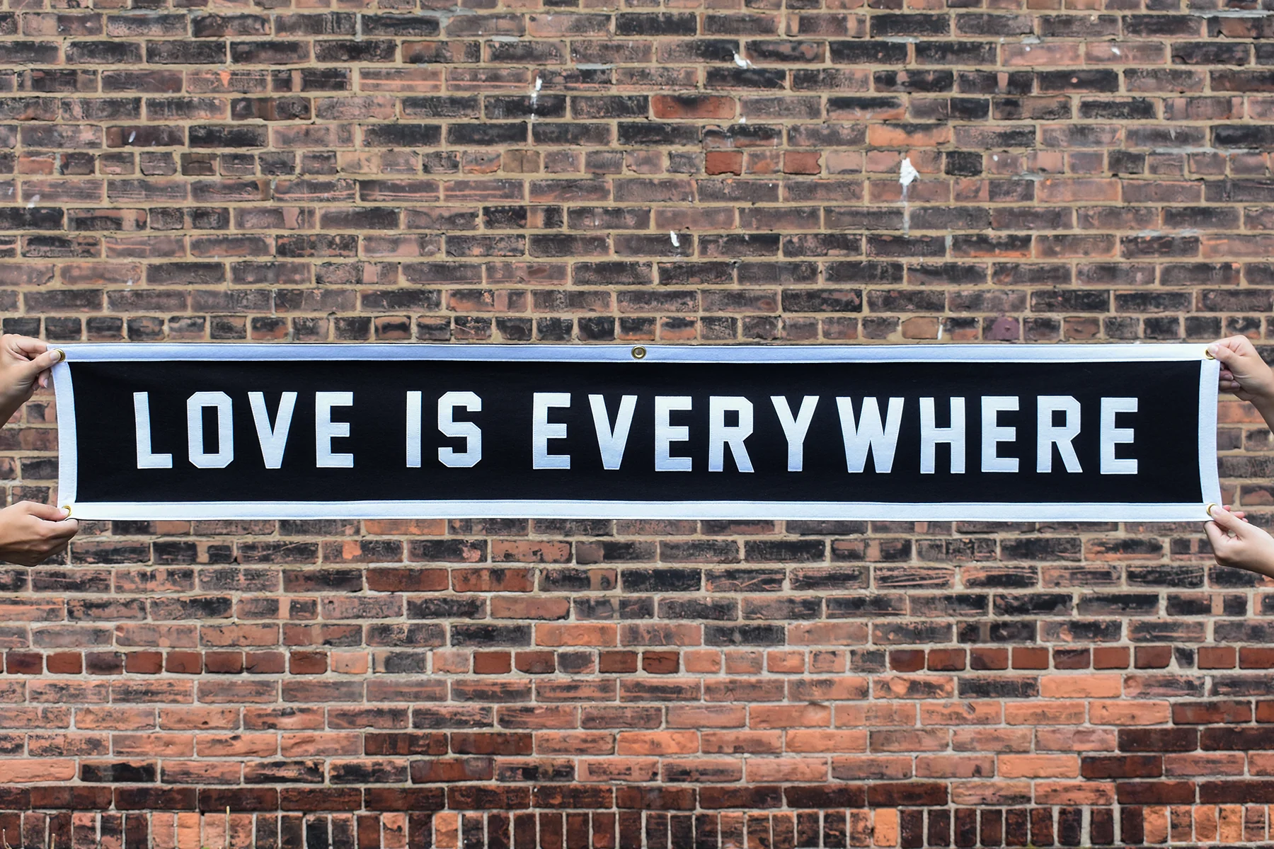 Love Is Everywhere Championship Banner • Wilco x Oxford Pennant Original - Image 3