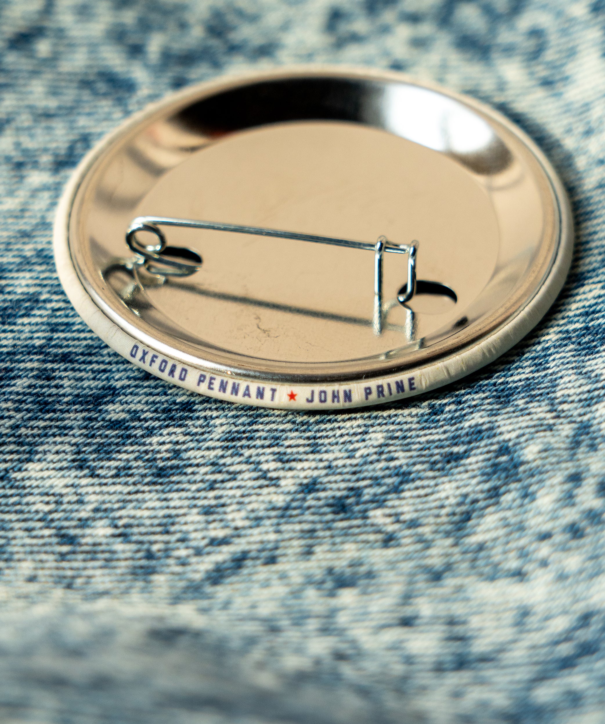 Your Flag Decal Won't Get You Into Heaven Anymore Button • John Prine x Oxford Pennant - Image 4